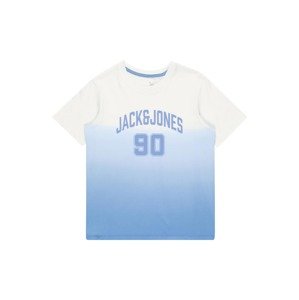 Jack & Jones Junior Tričko 'AIRDIP'  královská modrá / světlemodrá / bílá