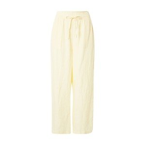 Gina Tricot Kalhoty 'Disa' pastelově žlutá