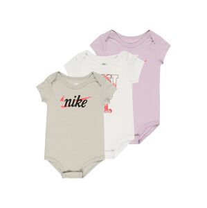 Nike Sportswear Dupačky/body kouřově šedá / růžová / černá / bílá
