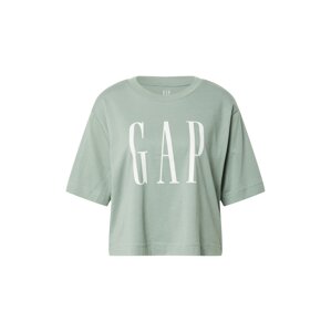 GAP Tričko pastelově zelená / bílá
