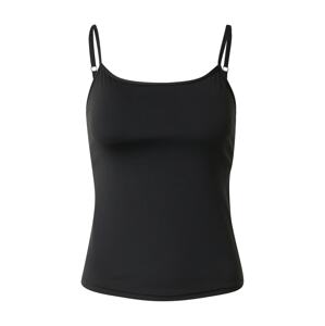 Moonchild Yoga Wear Sportovní top 'Lunar Luxe Cami' černá / bílá