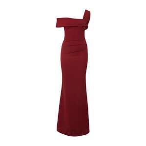 WAL G. Společenské šaty 'NOELLE'  vínově červená