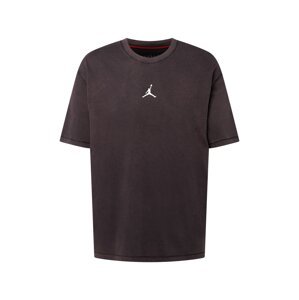 Jordan Tričko  černý melír / bílá