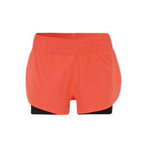 Reebok Sport Sportovní kalhoty  stříbrně šedá / oranžová / černá