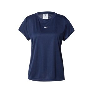 Reebok Sport Funkční tričko  námořnická modř / bílá