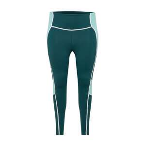 Reebok Sport Sportovní kalhoty 'Lux' smaragdová / mátová / bílá