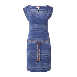 Ragwear Letní šaty 'Chego' námořnická modř / světle hnědá / bílá