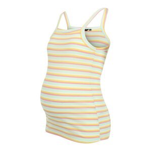 Vero Moda Maternity Top 'TICA'  žlutá / mátová / světle růžová / bílá