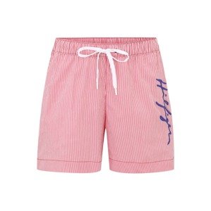 Tommy Hilfiger Underwear Plavecké šortky  námořnická modř / světle červená / bílá