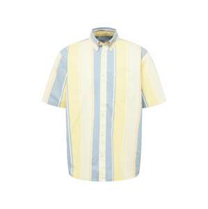 Carhartt WIP Košile 'Gilman'  světlemodrá / světle žlutá / bílá
