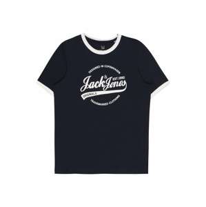 Jack & Jones Junior Tričko 'MESSI'  námořnická modř / bílá