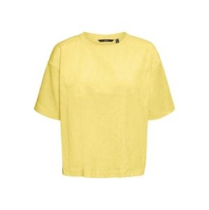 VERO MODA Oversized tričko 'UNICA'  žlutá