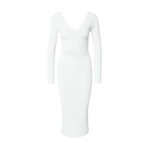 Calvin Klein Úpletové šaty bílá