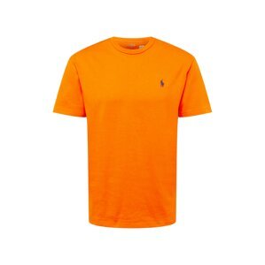 Polo Ralph Lauren Tričko tmavě oranžová / černá