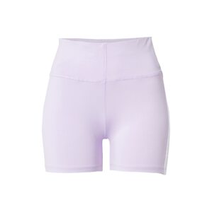 Hummel Sportovní kalhoty 'Zella'  pastelová fialová / bílá
