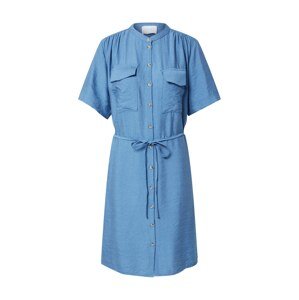SISTERS POINT Košilové šaty 'MENA' kouřově modrá
