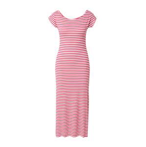 Hailys Letní šaty 'Sola'  pink / bílá