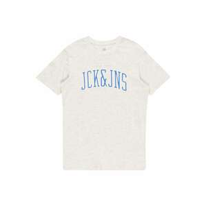 Jack & Jones Junior Tričko 'CEMB'  modrá / šedý melír