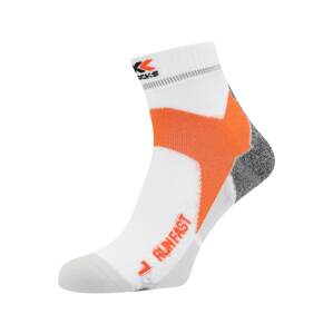 X-SOCKS Sportovní ponožky  šedý melír / jasně oranžová / černá / bílá