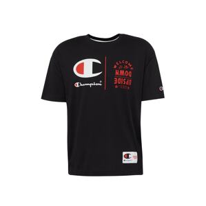 Champion Authentic Athletic Apparel Tričko ohnivá červená / černá / bílá