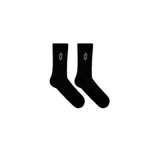 6pm Ponožky 'BELUGA BLACK' černá