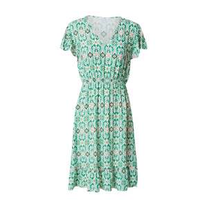 Hailys Letní šaty 'Nora'  zelená / jedle / oranžová / bílá