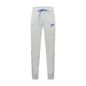 Nike Sportswear Kalhoty 'AIR' modrá / světle šedá / tmavě šedá