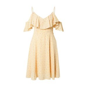 SISTERS POINT Letní šaty 'GLAD'  světle žlutá / růže / bílá