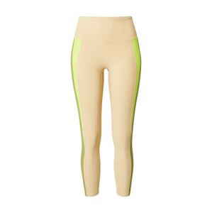 FILA Sportovní kalhoty béžová / limone / olivová