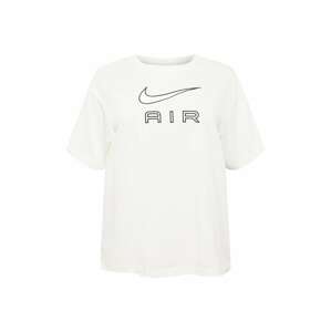 Nike Sportswear Tričko béžová / černá