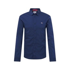 Tommy Jeans Košile  enciánová modrá / jasně červená / bílá