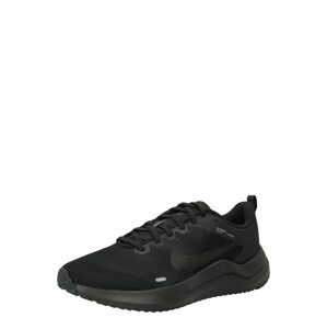 NIKE Běžecká obuv 'Downshifter 12' černá / bílá