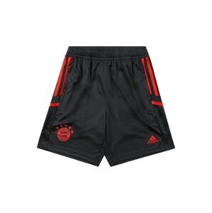 ADIDAS PERFORMANCE Sportovní kalhoty  ohnivá červená / černá