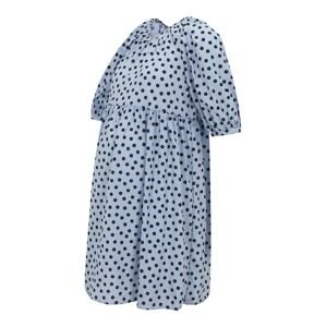 Vero Moda Maternity Šaty 'EVA'  pastelová modrá / černá