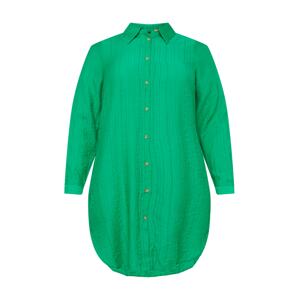 ONLY Carmakoma Košilové šaty 'Vanda'  zelená