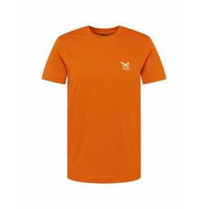 Iriedaily Tričko  oranžová / bílá