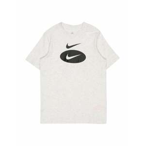 Nike Sportswear Mikina  béžový melír / černá