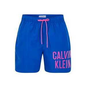 Calvin Klein Swimwear Plavecké šortky královská modrá / pitaya