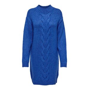 JDY Úpletové šaty 'Dinea'  královská modrá