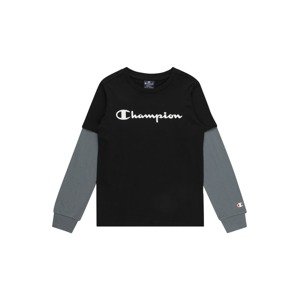Champion Authentic Athletic Apparel Tričko  chladná modrá / černá / bílá