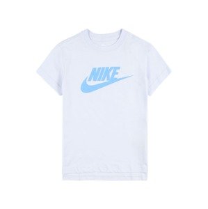 Nike Sportswear Tričko 'Futura'  azurová / světle šedá
