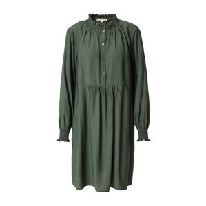 Soft Rebels Košilové šaty 'SRVega' tmavě zelená