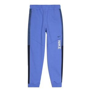 Nike Sportswear Kalhoty  modrá / enciánová modrá / černá / bílá