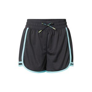 Reebok Sport Sportovní kalhoty pastelová modrá / žlutá / černá
