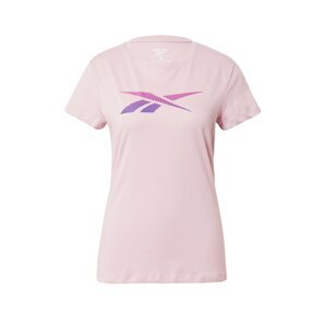 Reebok Sport Funkční tričko 'Vector'  šeříková / tmavě fialová / pink
