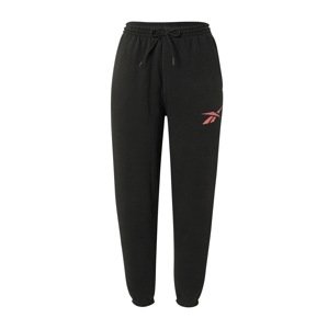 Reebok Sport Sportovní kalhoty 'Vector'  pitaya / černá