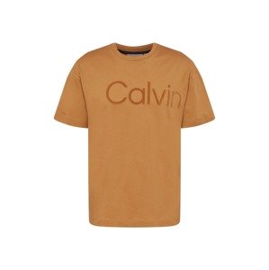 Calvin Klein Tričko  velbloudí