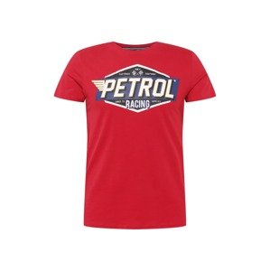 Petrol Industries Tričko  námořnická modř / červená / černá / bílá