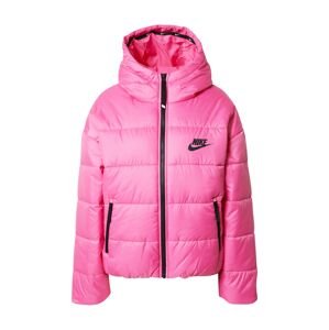 Nike Sportswear Zimní bunda pink / černá