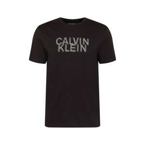 Calvin Klein Tričko černá / offwhite